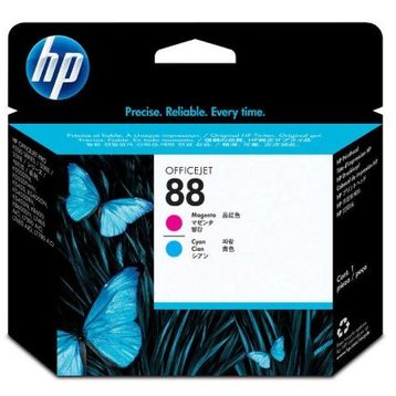 HP 88 C9382A K5400 Kırmızı ve Mavi Orjinal Baskı Kafası Kartuşu