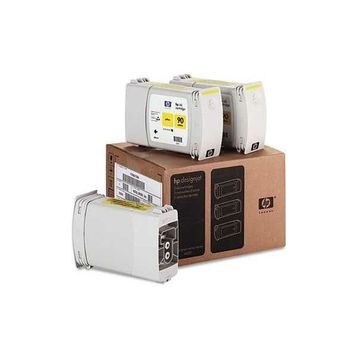 HP 90 C5085A Sarı 3'lü Kartuş