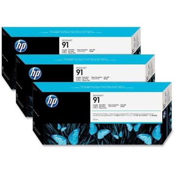 HP 91 C9481A Foto Siyah 3'lü Kartuş