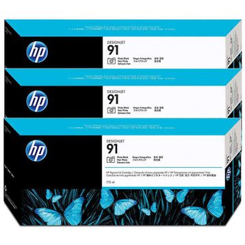 HP 91 C9481A Foto Siyah 3'lü Kartuş