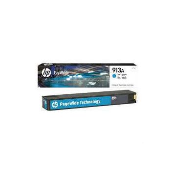 HP 913A F6T77AE Mavi Kartuş
