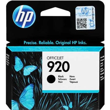 HP 920 CD971A Siyah Kartuş