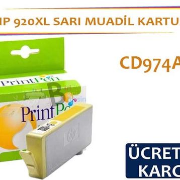 HP 920XL Sarı 0.7K Muadil Kartuş
