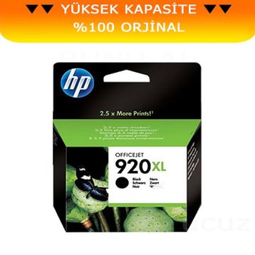 HP 920XL Siyah 1.2K Muadil Kartuş