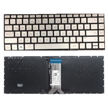 HP 930259-001 930259-141 Gümüş Uyumlu Notebook Klavye