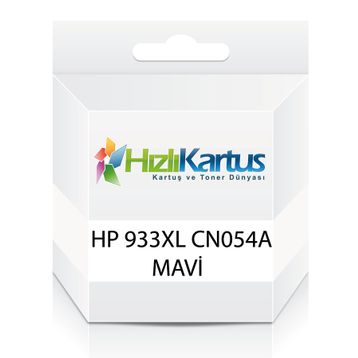 HP 933XL-CN054A Mavi Muadil Kartuş