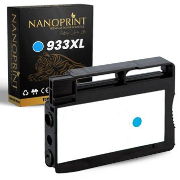 HP 933XL-CN054AE Mavi Muadil Kartuşu