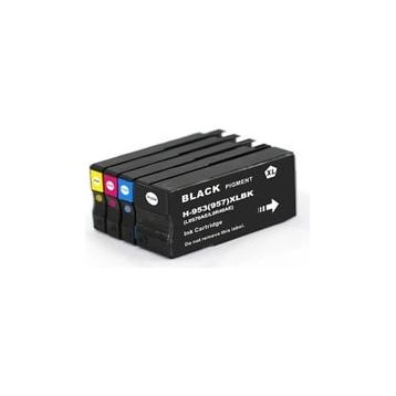 HP 953XL 710 8720 7720 8210 4 Renk Muadil Kartuş