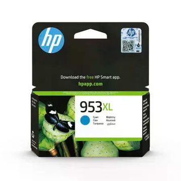 HP 953XL-F6U16AE Yüksek Kapasiteli Mavi Orijinal Kartuş