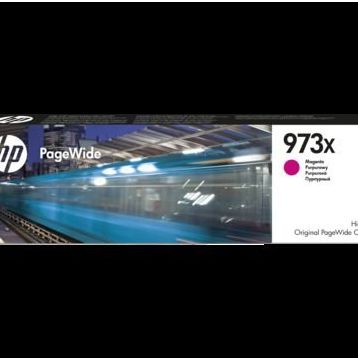 HP 973X Yüksek Kapasiteli Macenta Pagewide Kartuşu