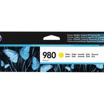 HP 980-D8J09A Sarı Orjinal Kartuş