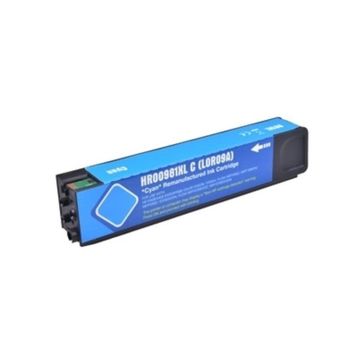 HP 981X L0R09A Mavi Muadil Kartuş