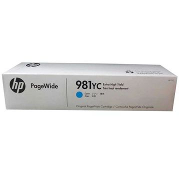 HP 981YC-L0R17YC Extra Yüksek Kapasiteli Mavi Orijinal Kartuş