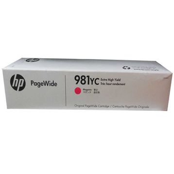 HP 981YC-L0R18YC Extra Yüksek Kapasiteli Kırmızı Orijinal Kartuş