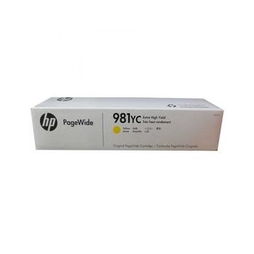 HP 981YC-L0R19YC Extra Yüksek Kapasiteli Sarı Orijinal Kartuş