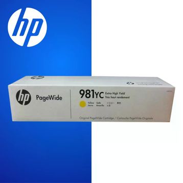 HP 981YC-L0R19YC Extra Yüksek Kapasiteli Sarı Orijinal Kartuş