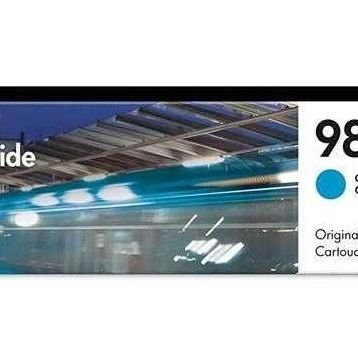 HP 982A T0B23A Mavi Kartuş