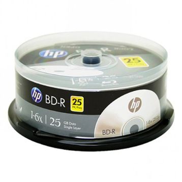 HP BD-R 6X 25GB Cake Box Printable 25'li Blu-Ray