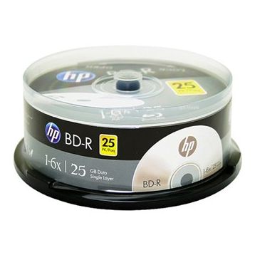 HP BD-R 6X 25GB Cake Box Printable 25'li Blu-Ray