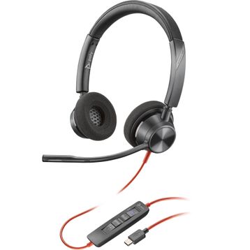 HP BW 3320 Siyah Poly USB-A HS Kulaklık