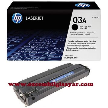 HP C3903A 03A Black Toner Kartuş