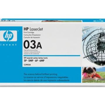 HP C3903A 03A Black Toner Kartuş