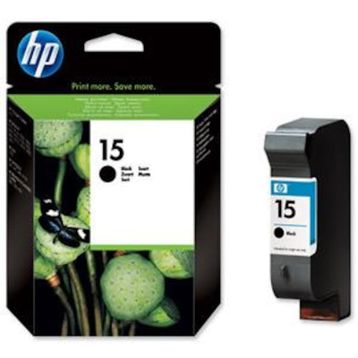 HP C6615DE 15 Siyah Büyük Mürakkep Kartuşu