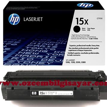 HP C7115X 15X Black Toner Kartuş