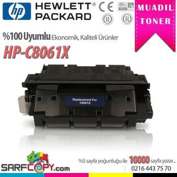 HP C8061X 4100 Muadil Toner