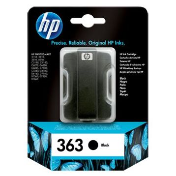 HP C8721EE 363 Siyah Mürekkep Kartuşu