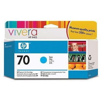 HP C9452A 70 Cyan Mavi 130 ml Plotter Kartuşu