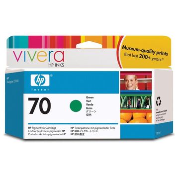 HP C9457A 70 Yeşil Mürekkep Kartuşu