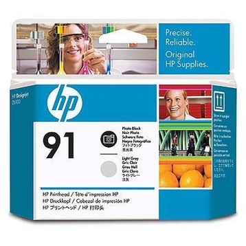 HP C9463A 91 Siyah Fotoğraf ve Açık Gri Baskı Kafası