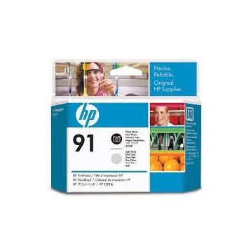 HP C9463A 91 Siyah Fotoğraf ve Açık Gri Baskı Kafası