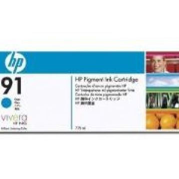 HP C9467A 91 Cyan Mavi 775 ml Plotter Kartuşu