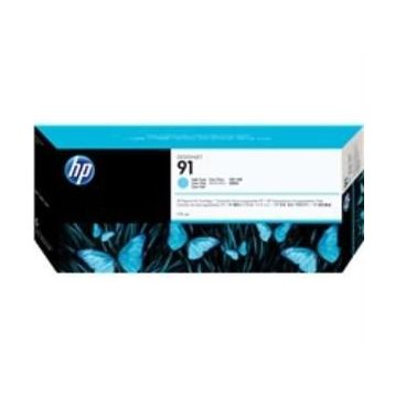 HP C9470A 91 Light Cyan Açık Mavi 775 ml Plotter Kartuşu