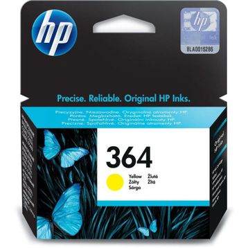 HP CB320EE 364 Sarı Mürekkep Kartuşu