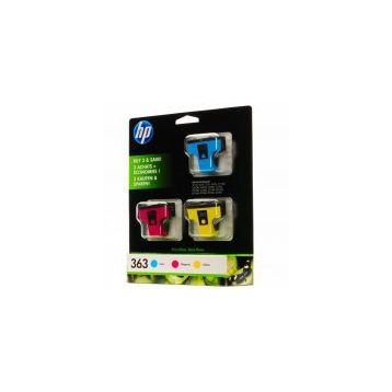 HP CB333EE 363 3 Renk Multipack Cyan-Magenta-Yellow Mavi-Kırmızı-Sarı Kartuş