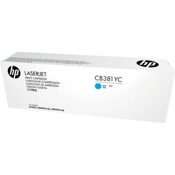 HP CB381YC Toner