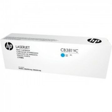 HP CB381YC Toner