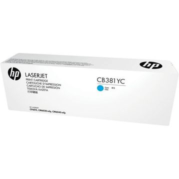 HP CB381YC Toner