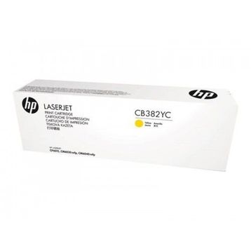 HP CB382YC Toner