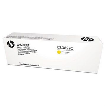 HP CB382YC Toner
