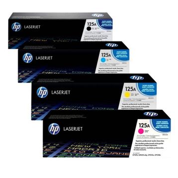 HP CB540A 125A Siyah Kutu Hasarlı Toner