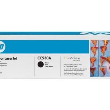 HP CC530A 304A Siyah Kutu Hasarlı Toner