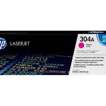 HP CC533A 304A Kırmızı Kutu Hasarlı Toner