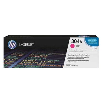 HP CC533A 304A Kırmızı Kutu Hasarlı Toner