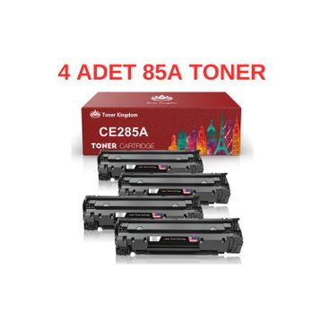 HP CE285A 85A 4 Adet Muadil Toner