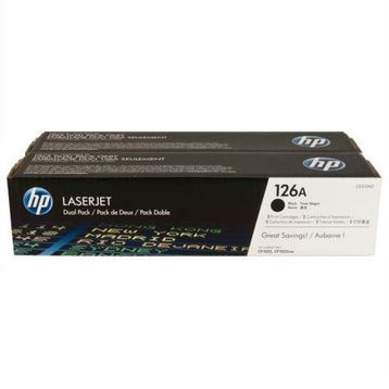 HP CE310AD Siyah 2'li Toner Kartuş