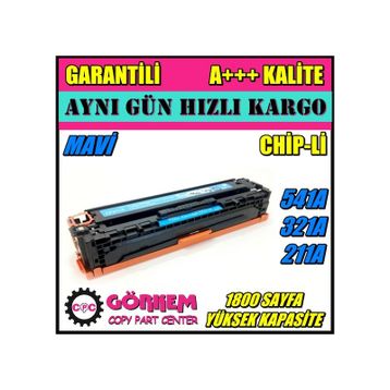 HP CE321A Mavi 128A Uyumlu Toner